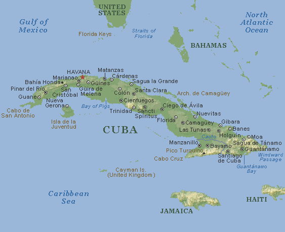 Куба география 7 класс